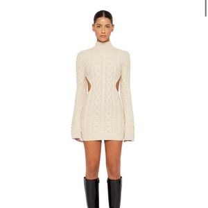 Danielle Guizio Turtleneck Dress